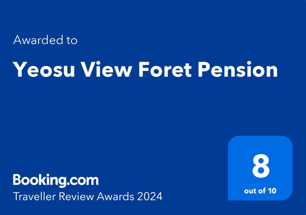 Yeosu View Foret Pension Exteriér fotografie
